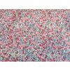 White & Pink Flower Cotton