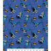 Batman Comics Blue Cotton