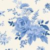 Tilda Something Blue Fabric Wildgarden Blue