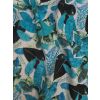 Rayon St Topaz Blue Mixed Leaves
